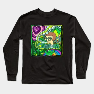 a green imagination Long Sleeve T-Shirt